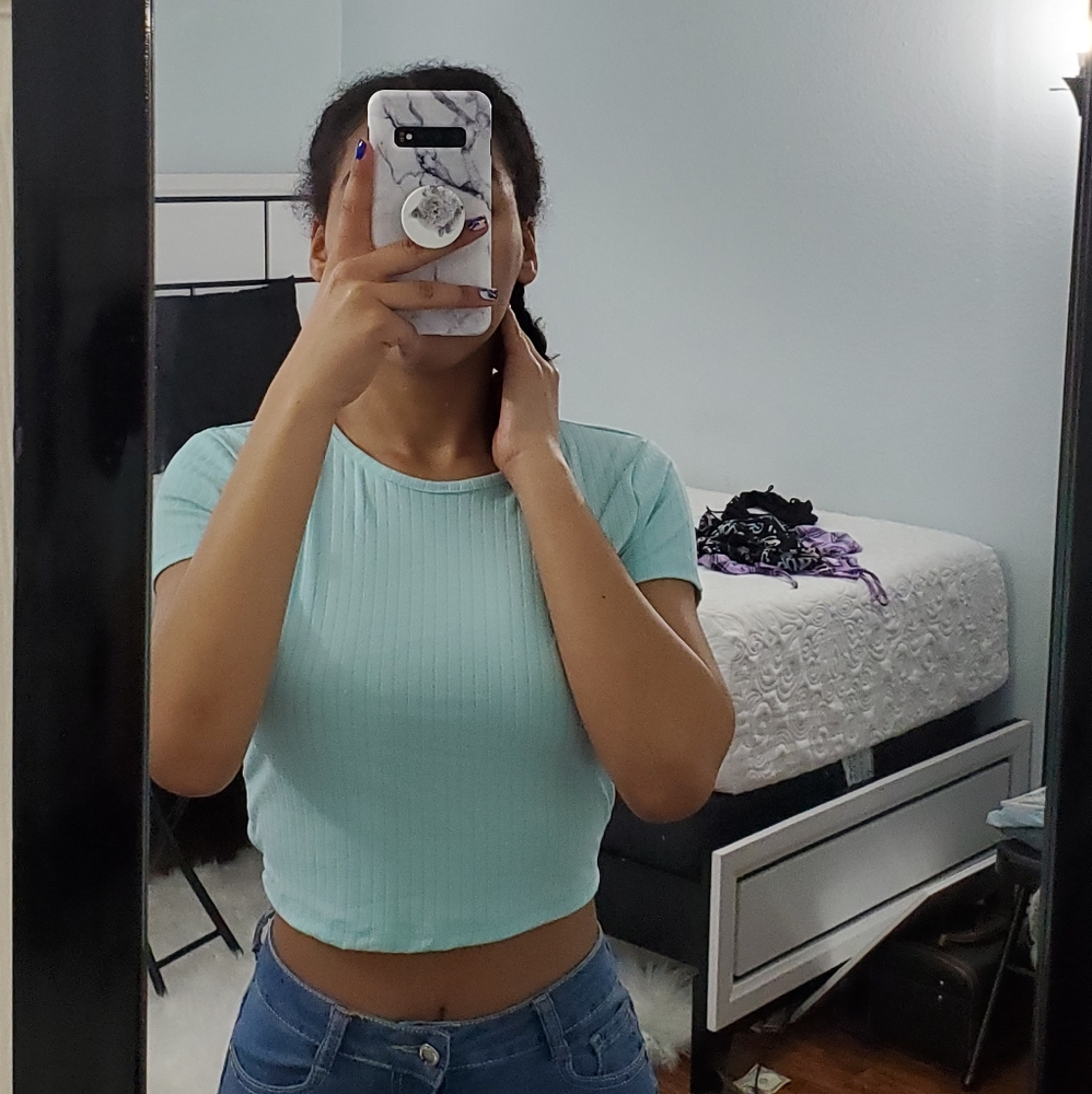 Cut out crop top